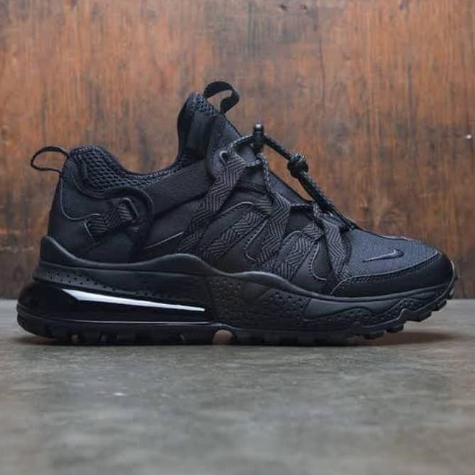 IMPORT NIKE AIR MAX 270 BOWFIN TRIPLE BLACK PREMIUM QUALITY ORIGINAL GRADE