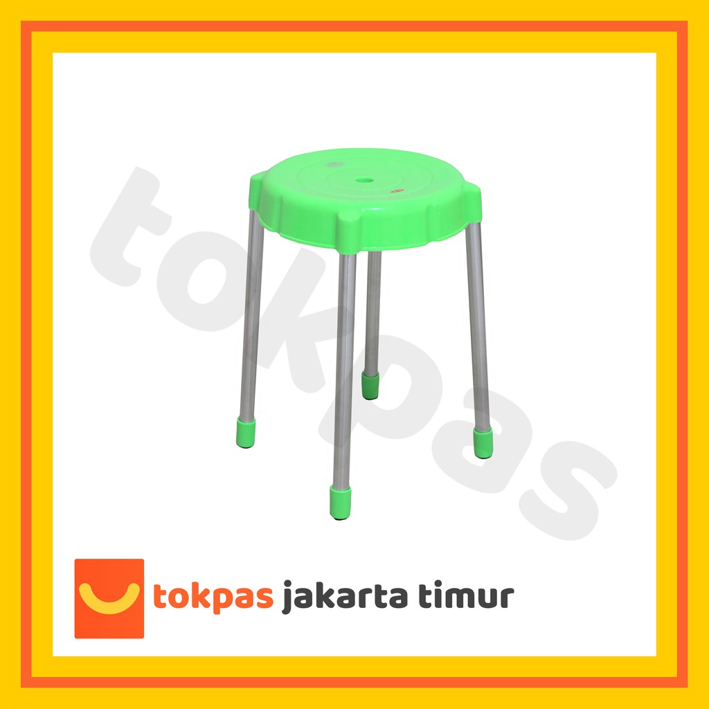 Bangku Bulat Dominant Bangku Baso Kaki Stainless Shinpo 197