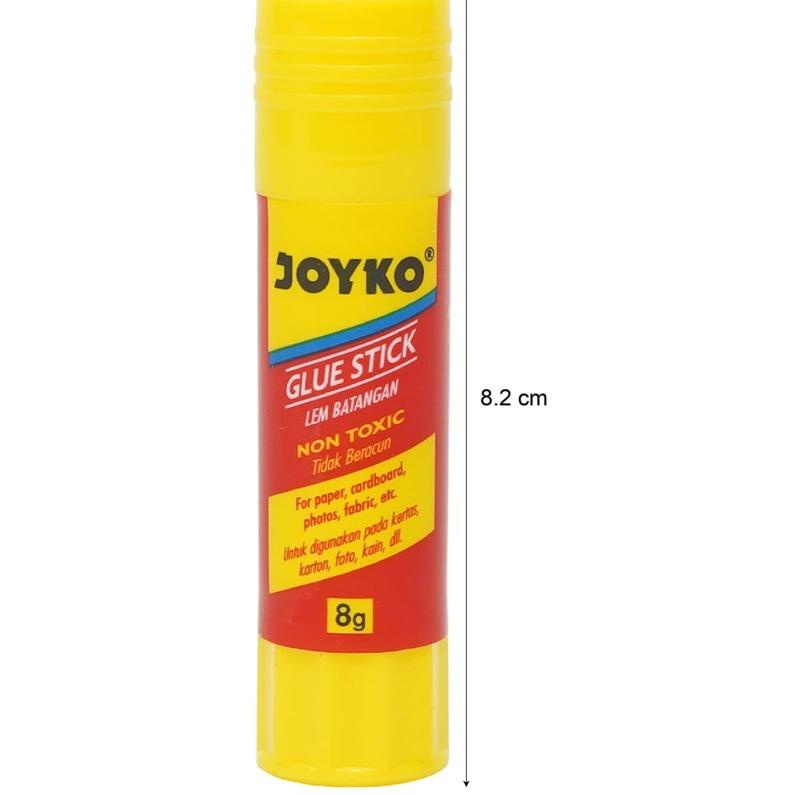 

Terjangkau Glue Stick / Lem Batang Joyko GS-09 / 8gr 1BOX / 12 Pcs 케