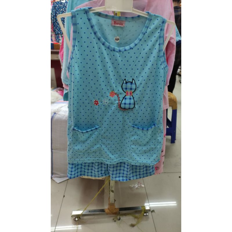 BAJU TIDUR BERIS CAT 3 FLOWER