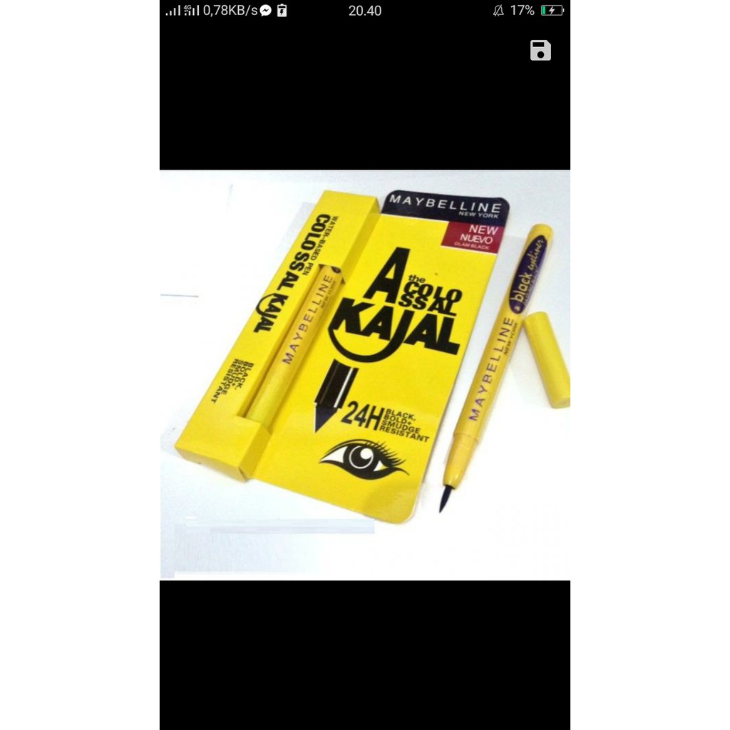 Eyeliner maybeline  Hitam