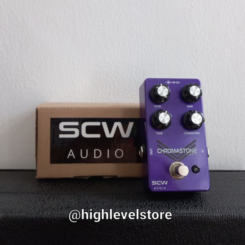 SCW AUDIO SCI Chromastone Overdrive - Efek Effect Pedal