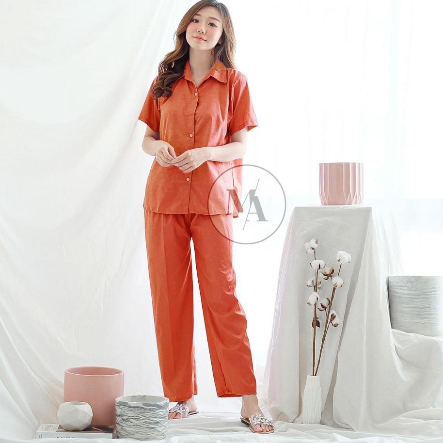 ➸ DAILY SET RAYON polos- HOMEY SET FIT Xl - PAJAMA SET RAYON - PIYAMA RAYON ➪