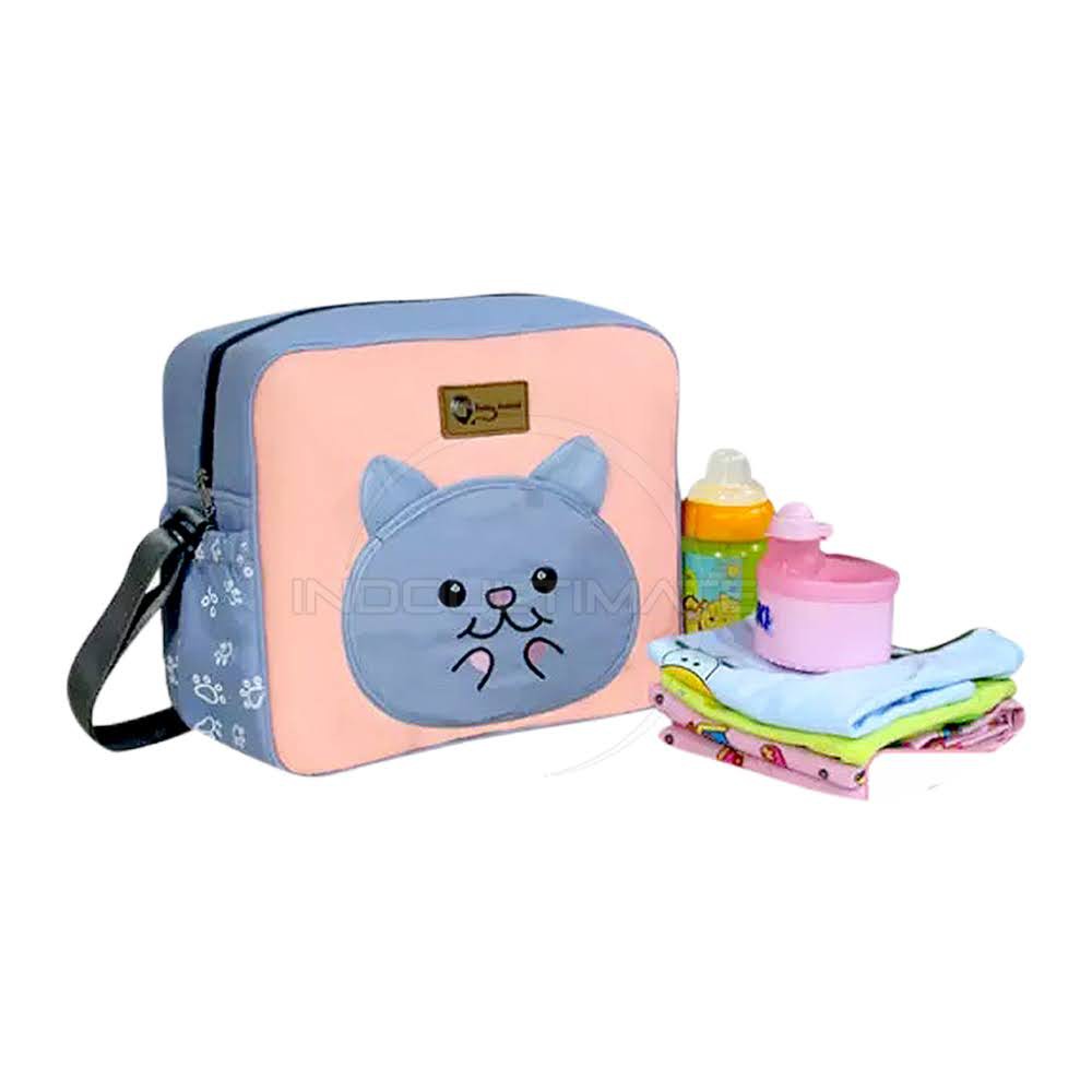 Tas Popok Bayi BY-1101 Tas Diaper Bayi BABY SCOTS (Size SMALL) Diaper Bag Tas Perlengkapan Bayi