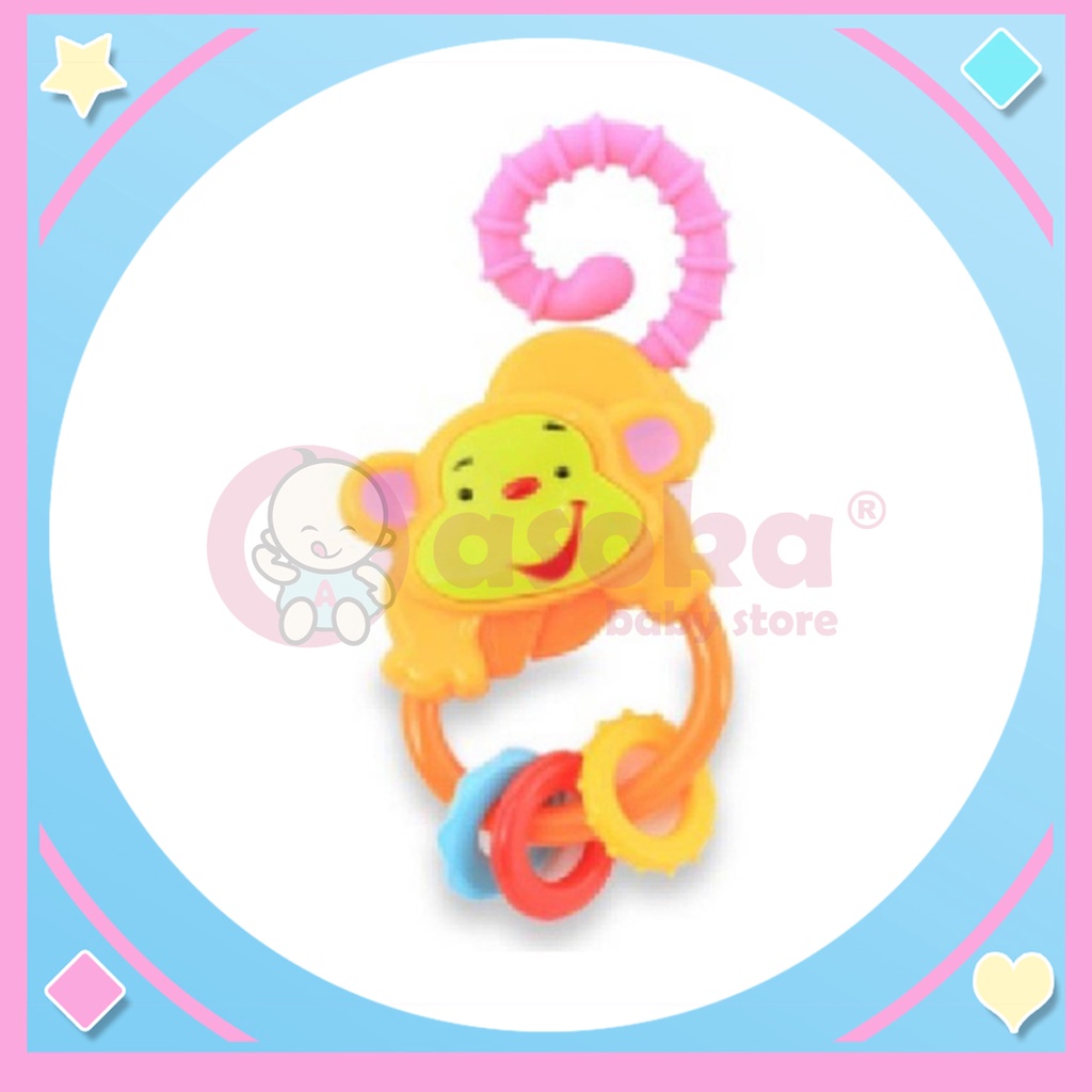 Lusty Bunny ChewToy Mainan Bayi Monyet DT 7103 ASOKA