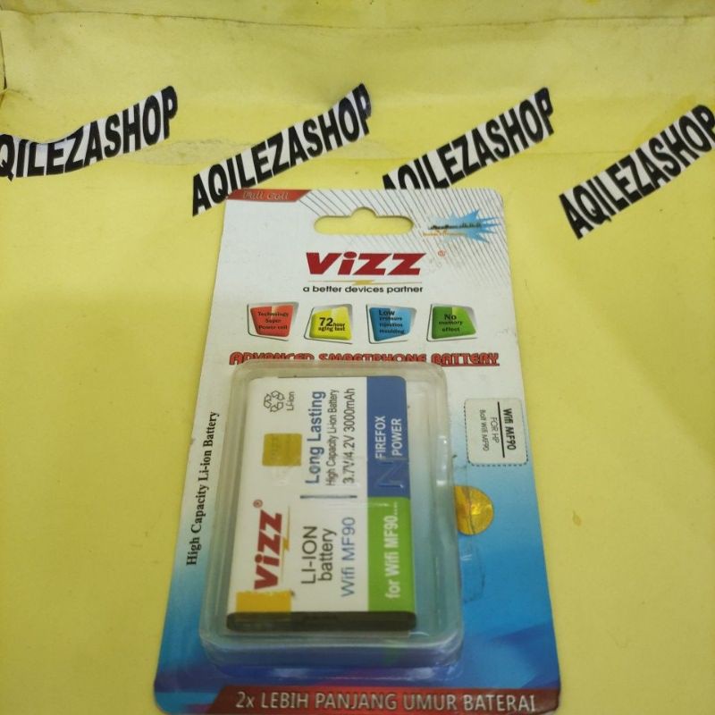 battery batere baterai modem mifi bolt mf90 zte vizz