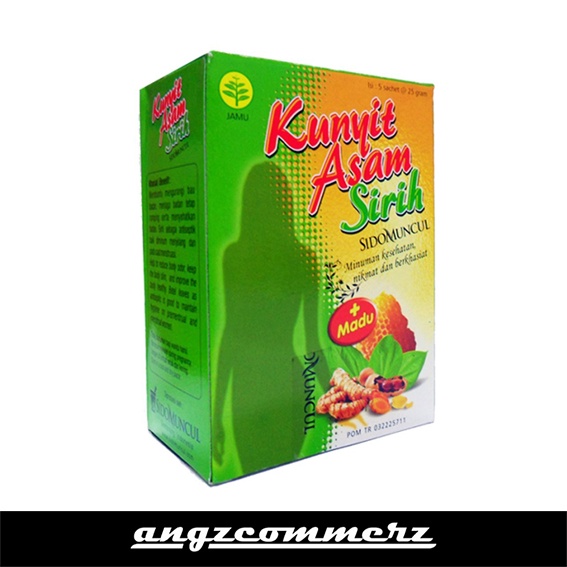 

SIDOMUNCUL Kunyit Asam Sirih 5 Sachet