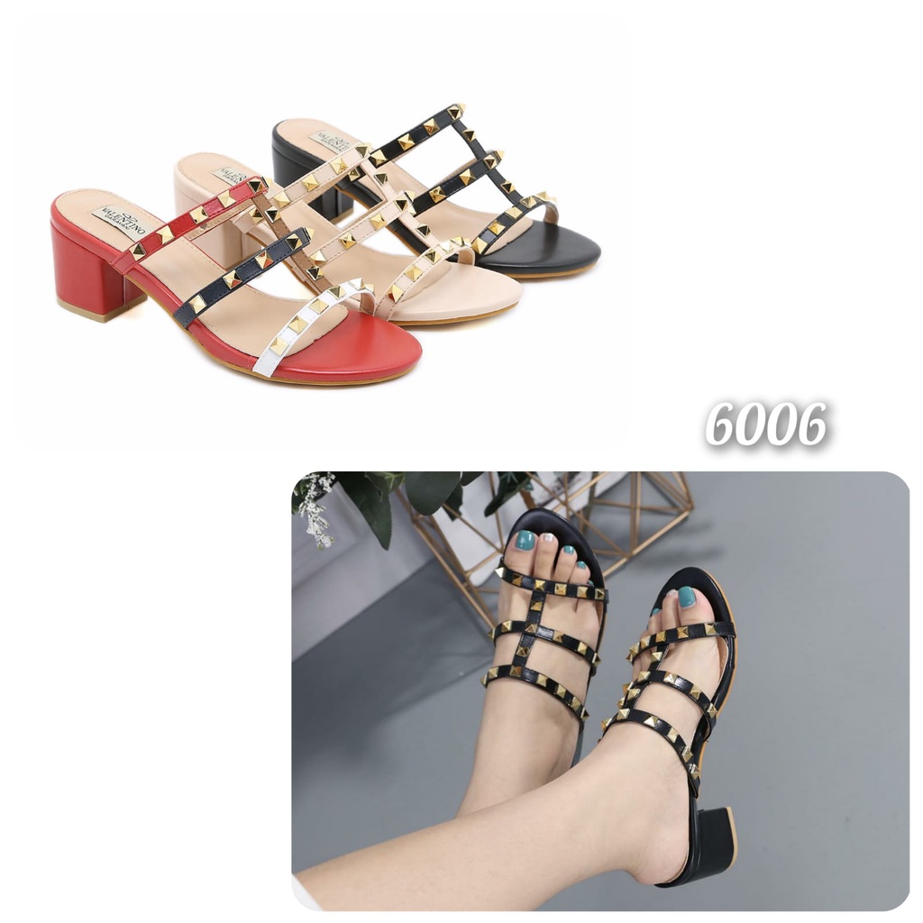 SANDAL WANITA IMPORT TAPAK TAHU VALEN KODE 6006