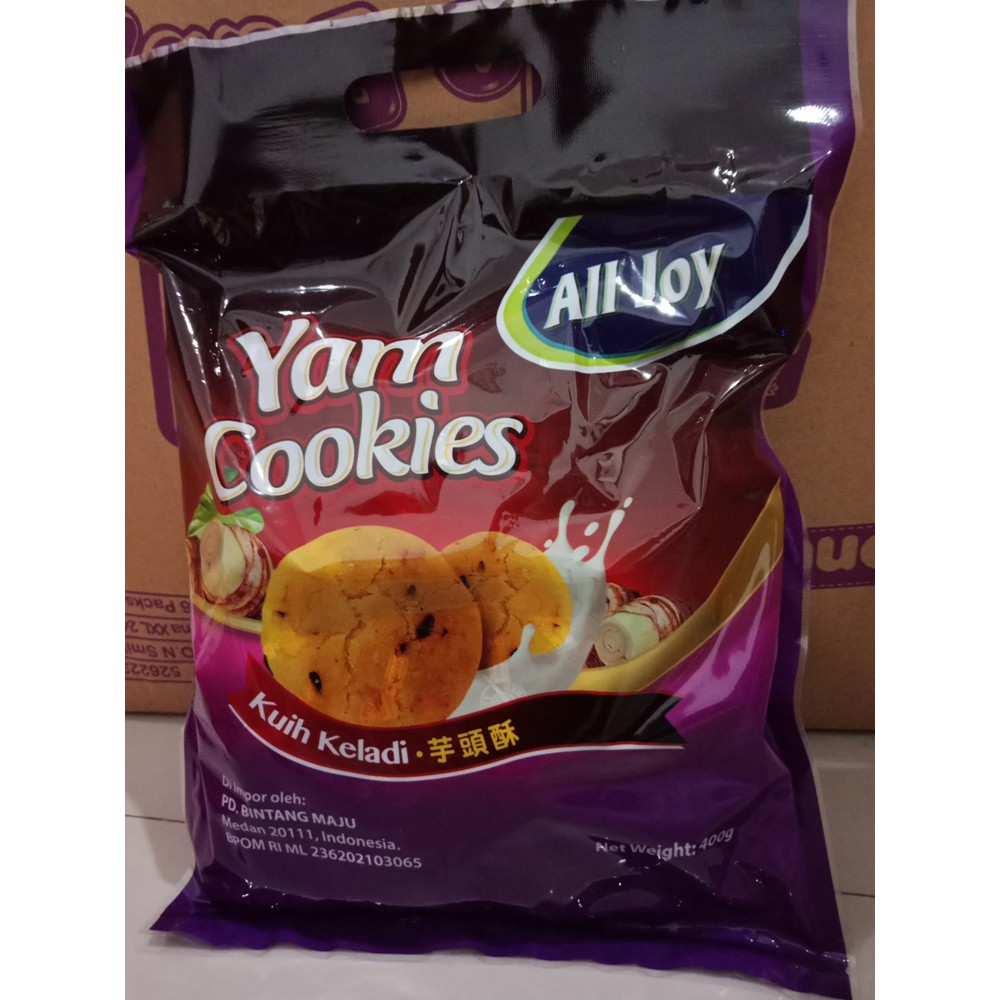 

Alljoy yam cookies 400 gr