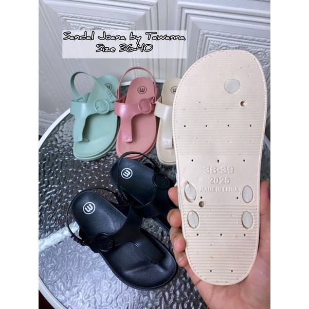 GJAZ SANDAL JELLY JEPIT TWO IN ONE IMPORT CODE JOANA