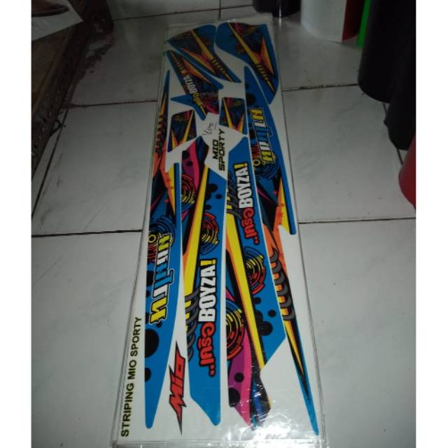Striping stiker variasi mio sporty thailand