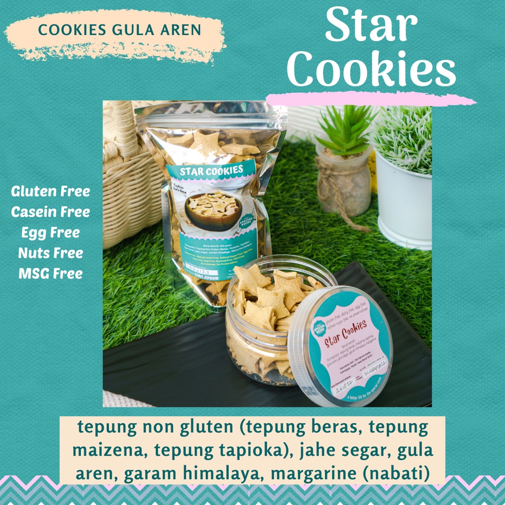 

Star Cookies Gluten Free Dairy Free Egg Free Diet Special Needs