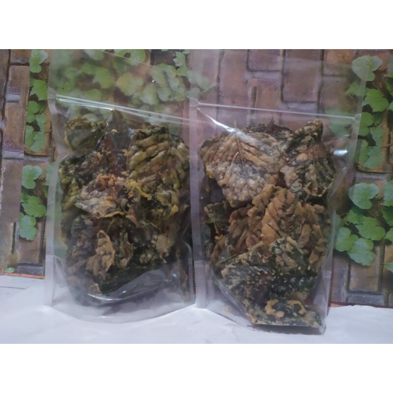 

Keripik Bayem original 150 g | Snack murah | Cemilan enak | Peyek bayam