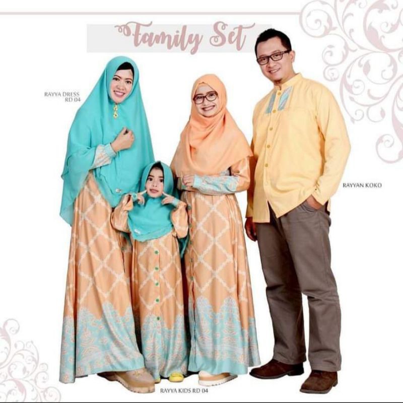 Rayyan koko dad/dewasa lengan panjang by uwais hijab