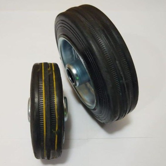 RODA KARET HITAM 3&quot; HARGA 1PCS/RODA GEROBAK LEMARI ETALASE RAK/RODA TROLLY BERKUALITAS