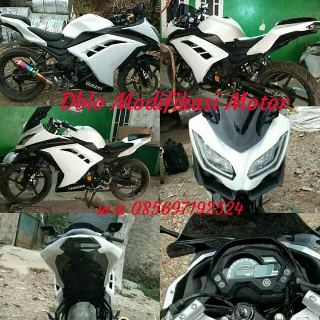 Full fairing byson karbu tipe ninja fi gen 2