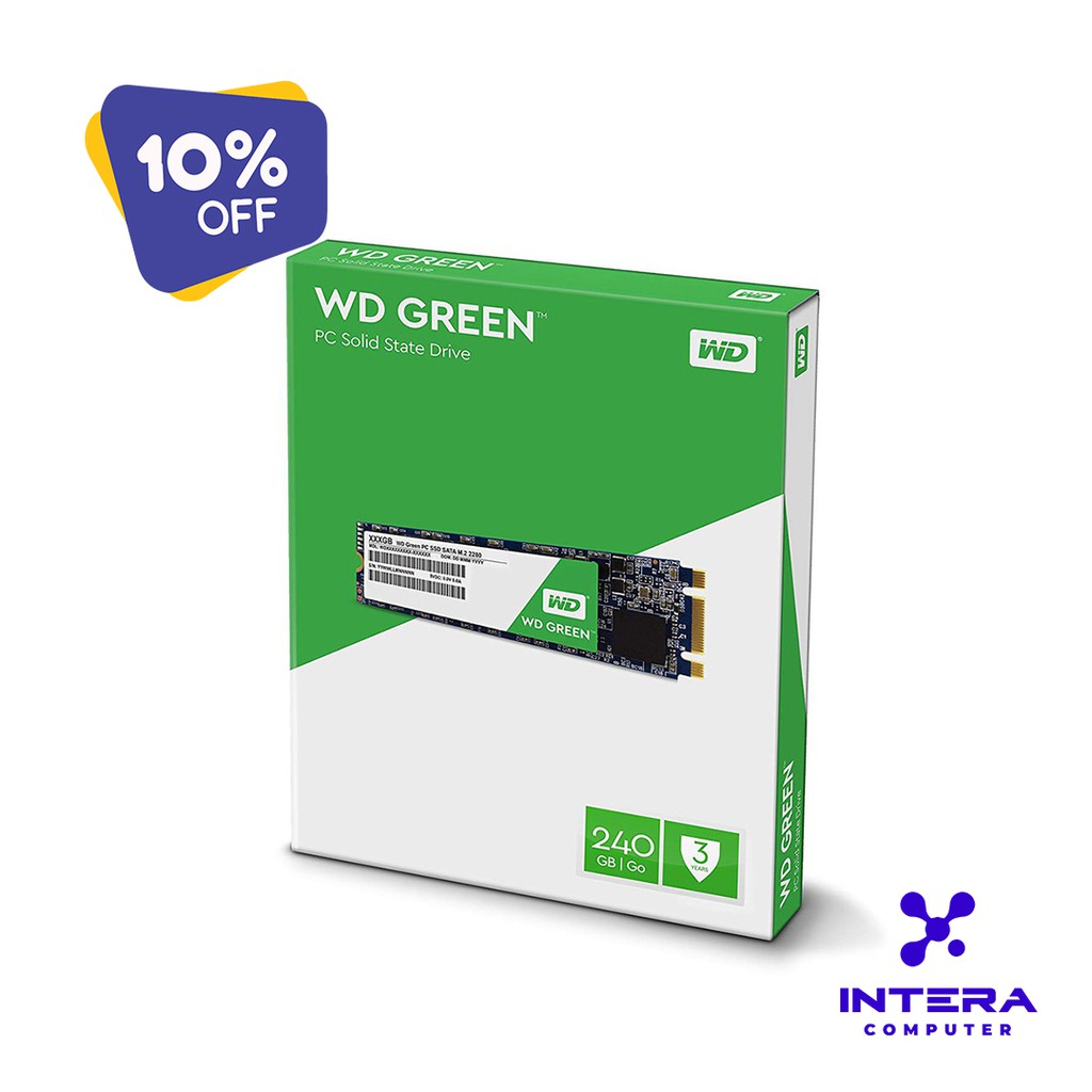 SSD WD Green M.2 2280 240GB - WD GREEN M2 240GB SSD