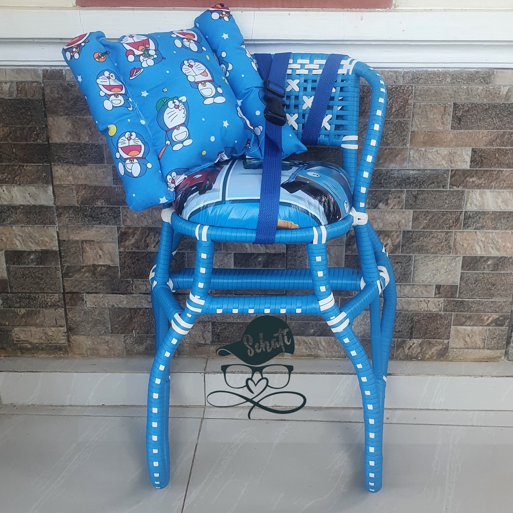 Promo  Kursi Bonceng Rotan Motor Matic NMAX,PCX Full Anyam + Bantal Stang free Sabuk