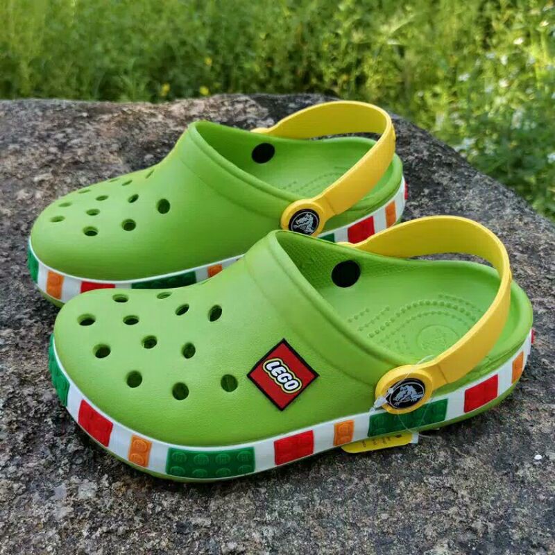 SANDAL ANAK CROCS LEGO KIDS And JUNIOR CLOG