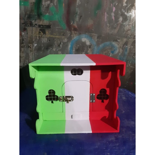 GUPON BURUNG DARA MERPATI BENDERA 1 PINTU