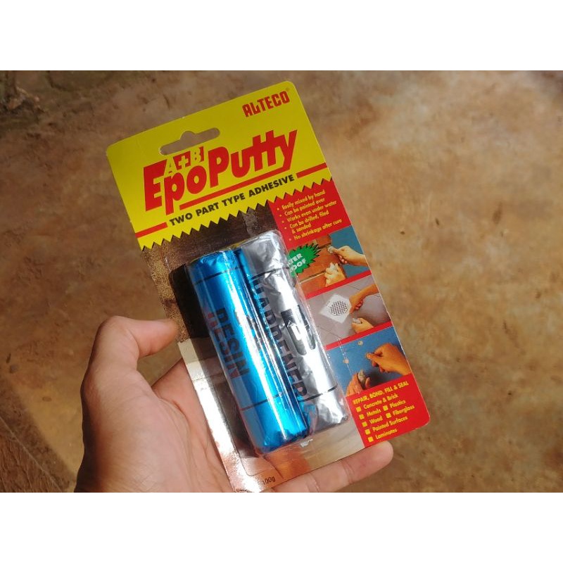 Epoputty 100g epoxy Lem porting Lem kapal besi kayu tahan panas