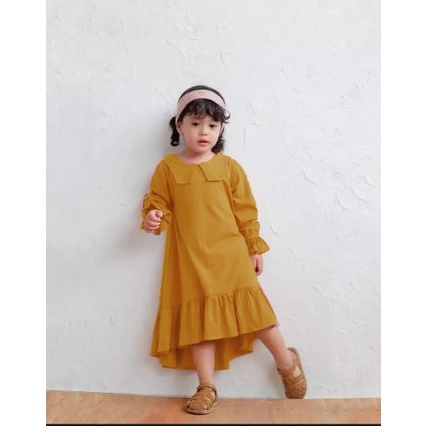 BDG_STYLE (COD) FIKA//DRESS ANAK PEREMPUAN//DRESS KEKINIAN//DRESS ANAK CEWEK//DRESS TERBARU/TUNIK CEWEK//TUNIK ANAK TERBARU