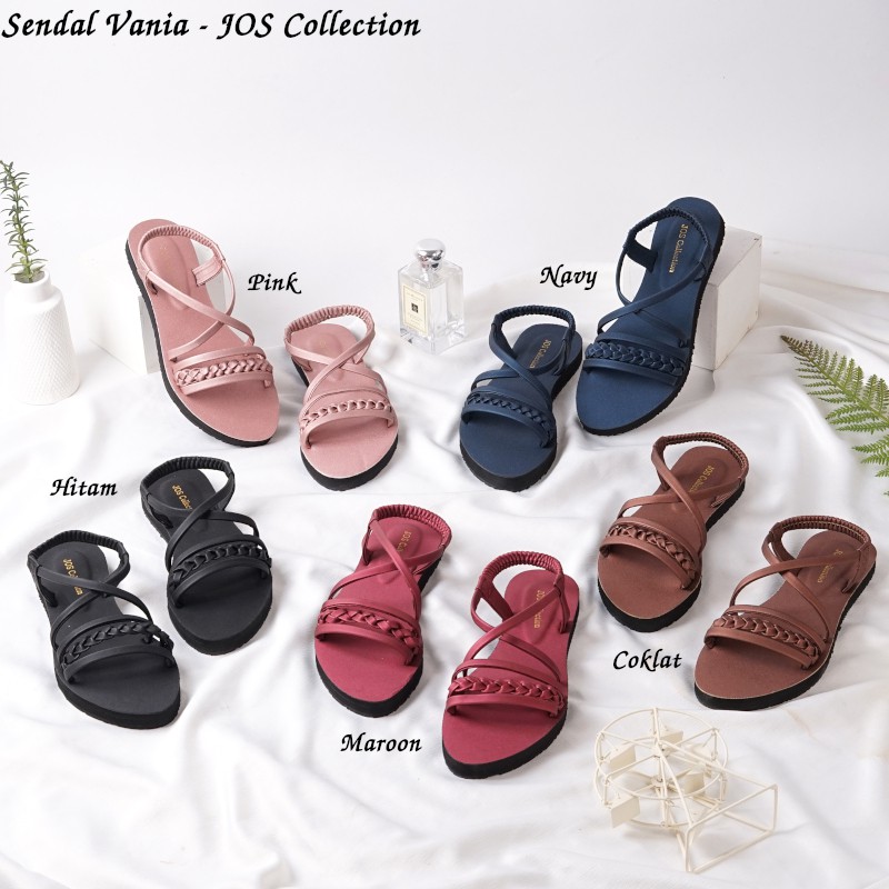 Sandal Wanita Tali Silang - Vania by JOS Collection