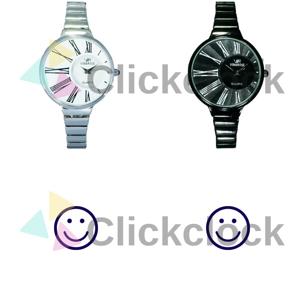 Jam Tangan Analog Wanita Fashion Stainless bestquality VR-02 Watch Murah