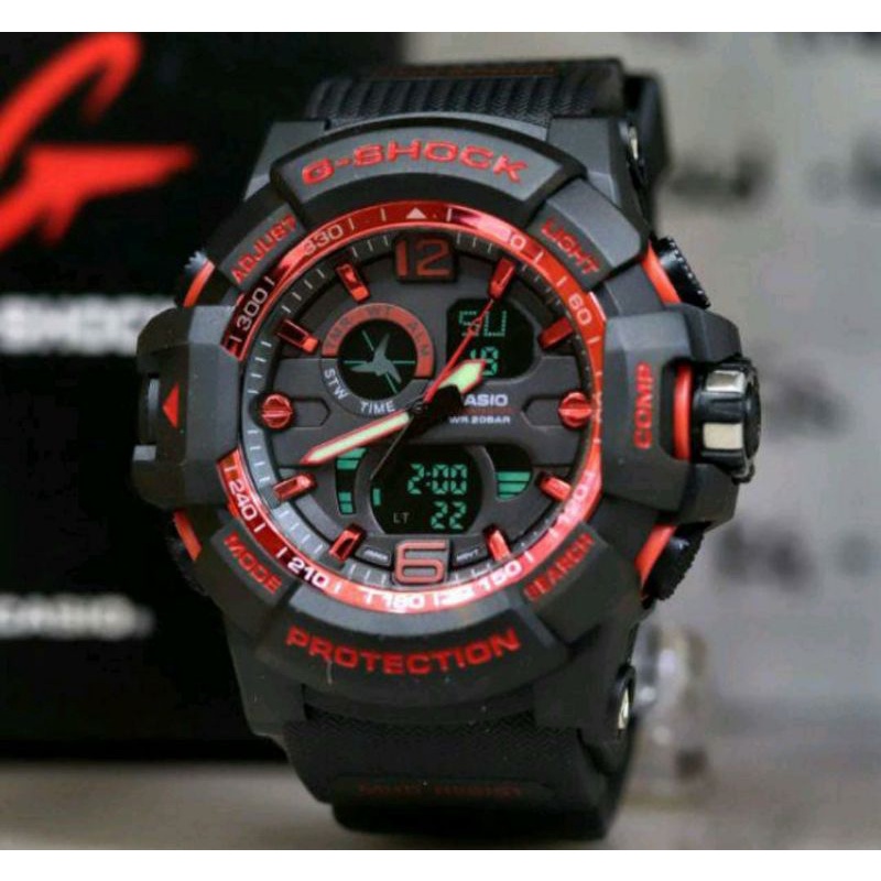 Jam Tangan GA201_G_Shock_Sport_Jam Tangan Pria Anti Air Jam Tangan_G_Shock_GA201 Rubber Strap