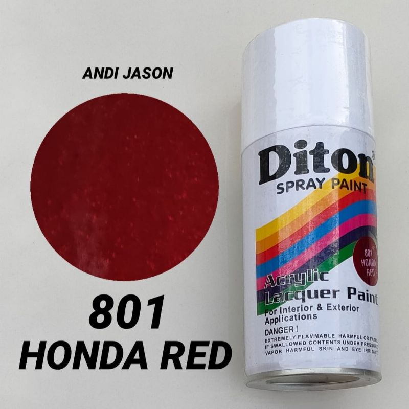 DITON CAT SEMPROT 300CC NO 801 HONDA RED