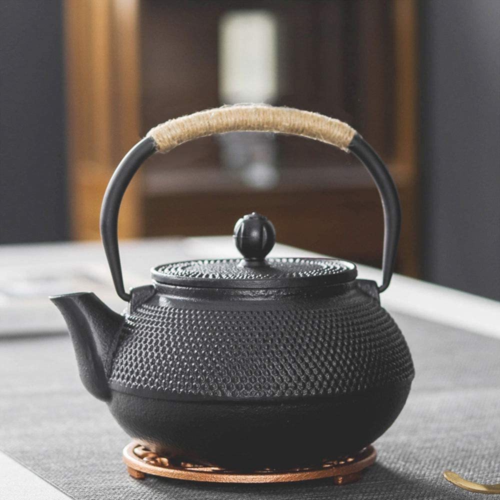 Original Teko Teh Teapot Jepang Tetsubin Ceret Premium Tea Pot Cast Iron Besi Cor Japanese Chinese K