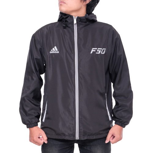 Jaket Parasut Windrunner Adidas F50 Tracker