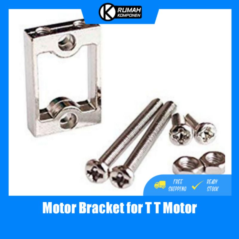 Motor Bracket for TT Motor / Yellow DC Gear Motor 
Arduino robot