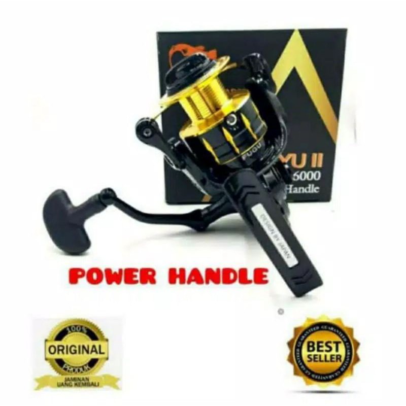 REEL PANCING FUGU RYU II 800/1000/2000/3000/4000/6000...POWER HANDLE