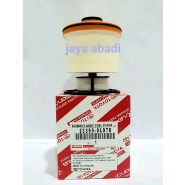 FUEL FILTER INNOVA NEW DIESEL INNOVA NEW FORTUNER FILTER SOLAR INNOVA DIESEL NEW FORTUNER