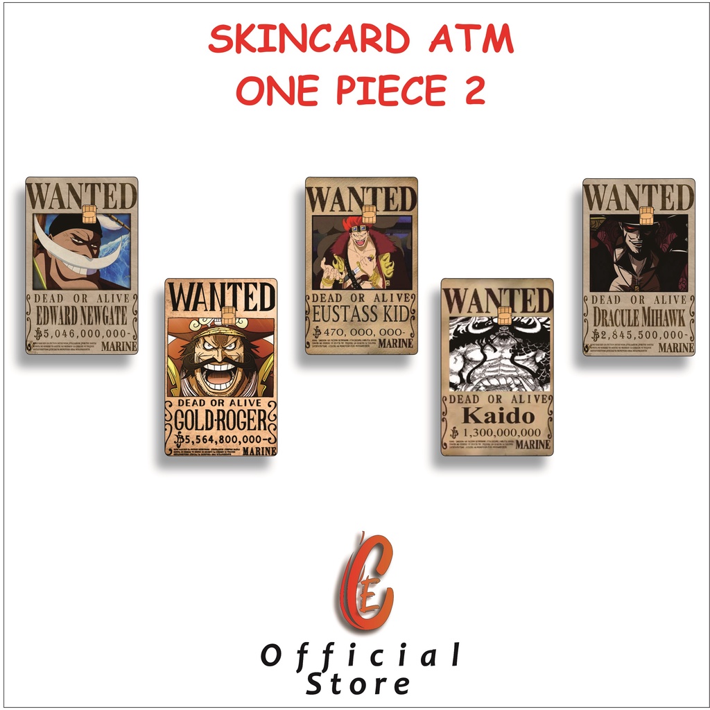 

CEO Card Design - SKIN CARD ATM / STICKER ATM ONE PIECE 2 EDITION