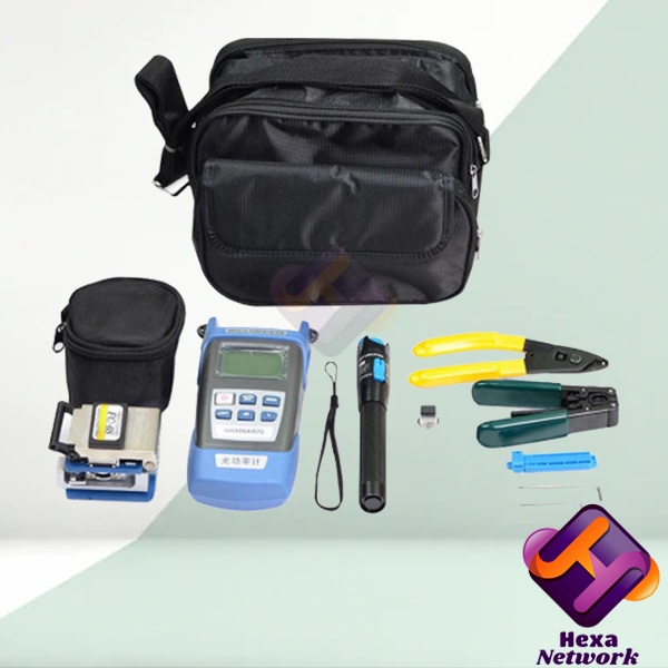 Fiber Optic Tool Kit Lengkap | FTTH Tool Kit