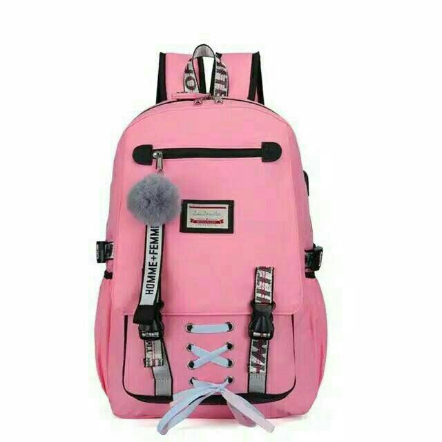 Tas Sekolah Anak Perempuan Sd -Smp -Sma Backpack Ransel Wanita Tas Anak Sekolah SD Dan TK Simple Backpack Ransel Anak Karakter Laki Laki Perempuan Garsel