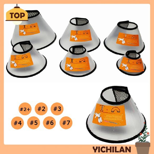 Corong Penutup Collar Pelindung Leher Kitten kecil Kucing