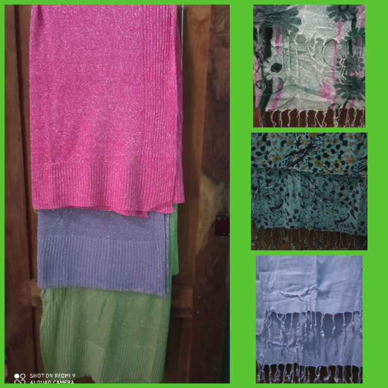 Pashmina / hijab instan preloved