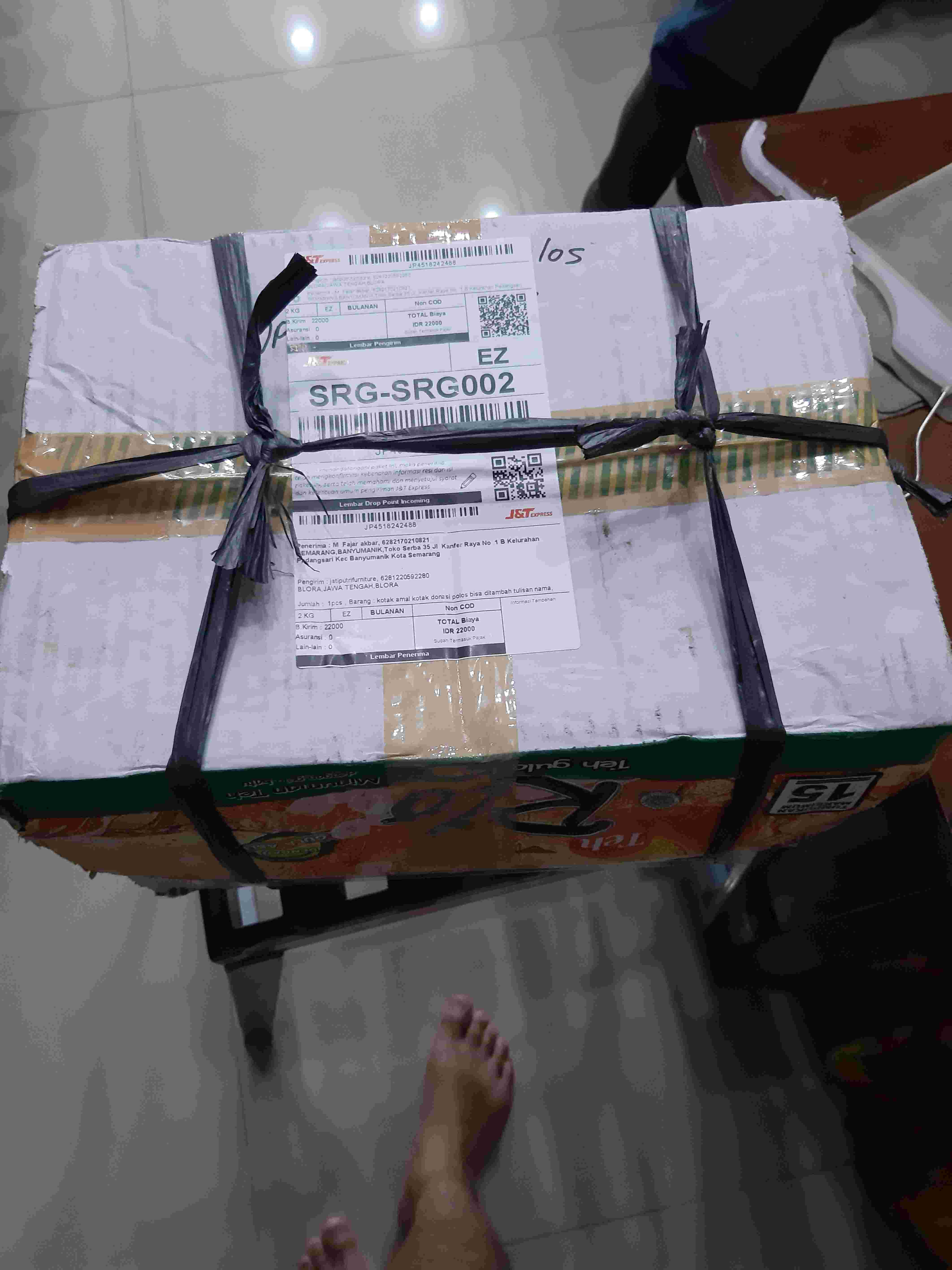 Kotak Amal Kotak Donasi Polos Bisa Ditambah Tulisan Nama