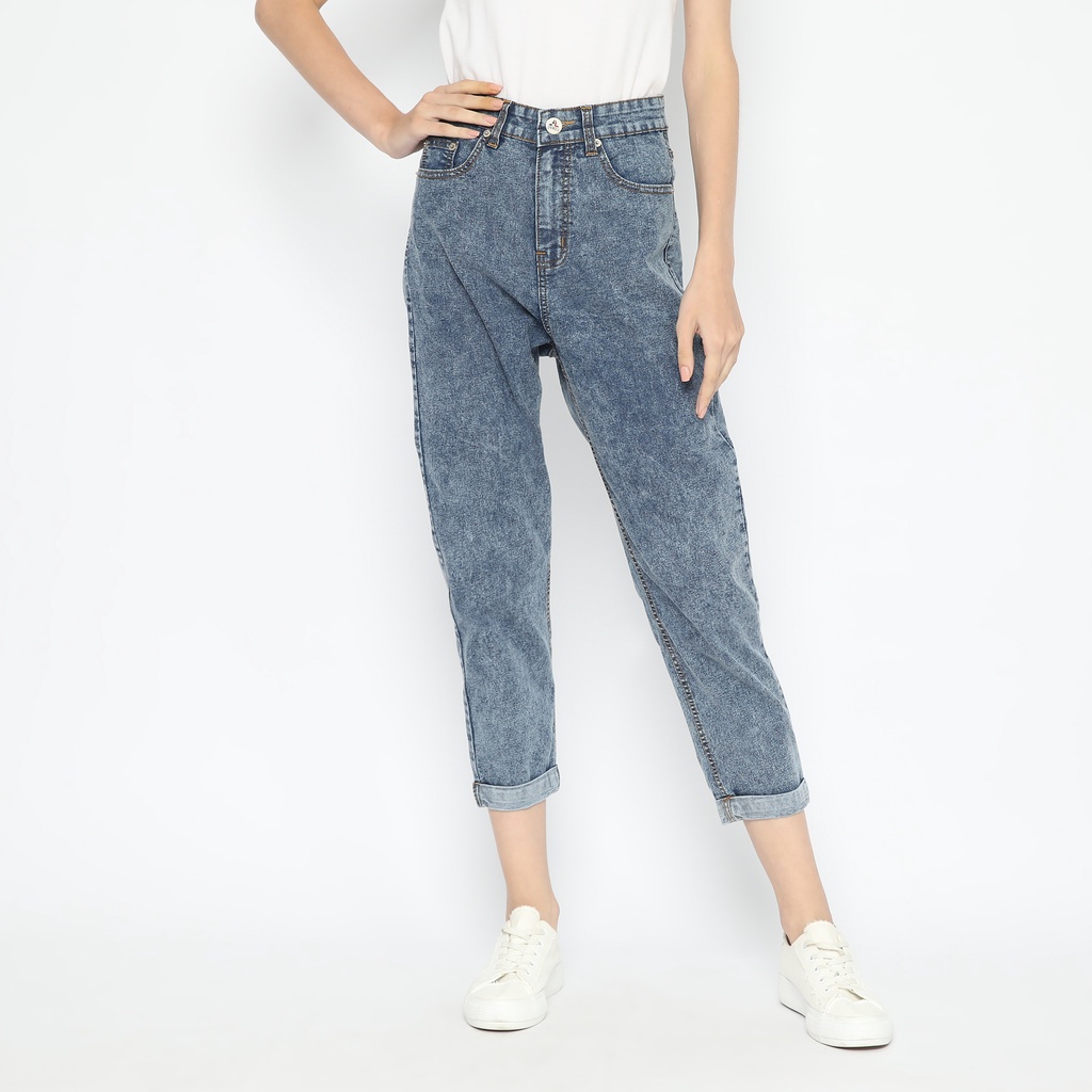 FICHINO - HW Boyfriend Jeans Zillo Stone