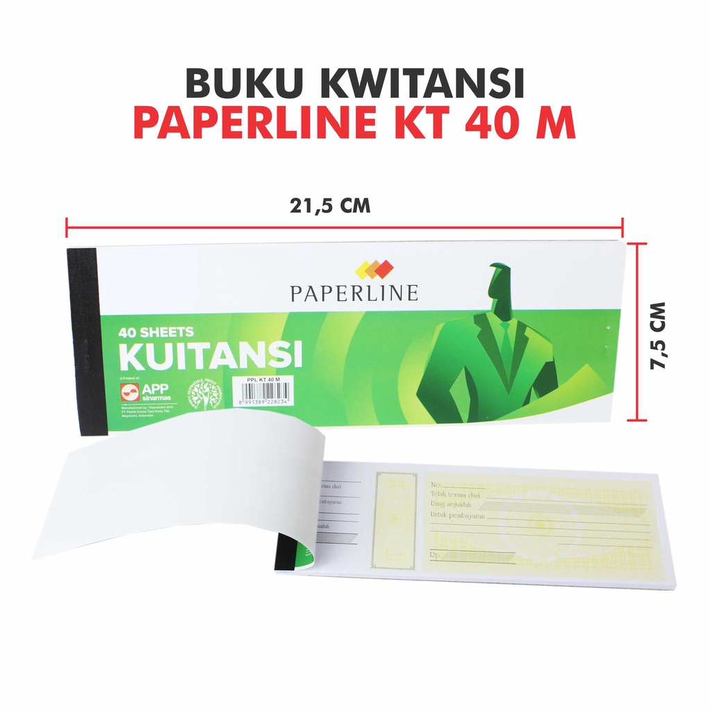 

Kwitansi Kuitansi Paperline Isi 40 Lembar