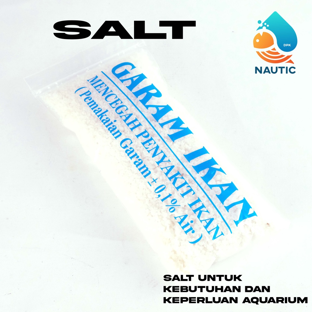 GARAM GAREM IKAN OBAT/ GARAM GAREM IKAN BIRU / BLUE SALT MENCEGAH PENYAKIT IKAN KOLAM AQUARIUM 500 GRAM