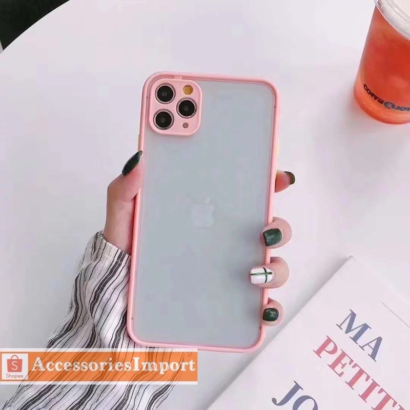 SAMSUNG A52/ A72/ A02S/ A02/ A31/ A51/ A11/ A20/ A30/ A10S/ A20S/ M11/ J2PRIME/ J7PRIME / HARD CASE DOVE MACARON