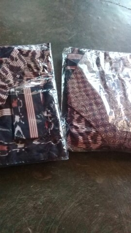 Batik Couple Keluarga Sania Ruffle Ori Ndoro Jowi Dnt