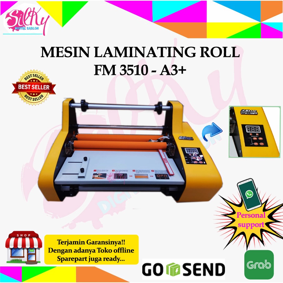 Jual Mesin Laminating Roll Fm 3510 Mesin Laminator Roll 2 Sisi Fm3510