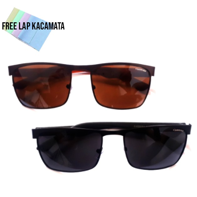 KACAMATA KOTAK KECIL HITAM PRIA WANITA UNISEX