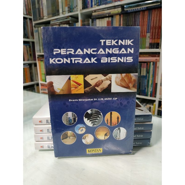 [Original] Buku Teknik Perancangan Kontrak Bisnis Lengkap Edisi Revisi Terbaru Terlengkap Terpopuler