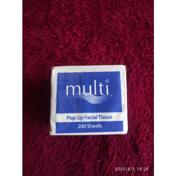 Tisu Multi 200 sheets 2ply Facial Tissue Promo Ramadhan